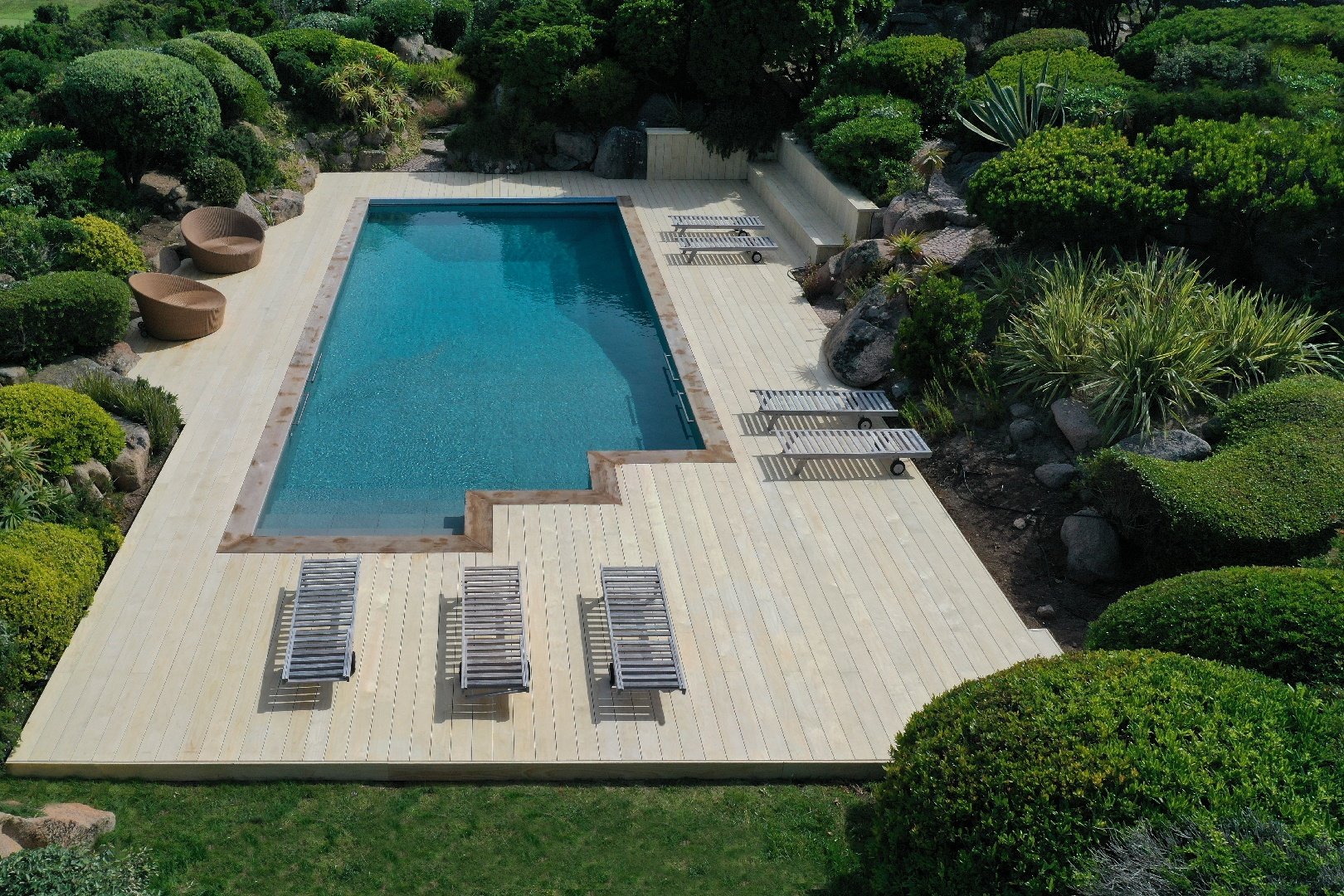 piscina en terraza